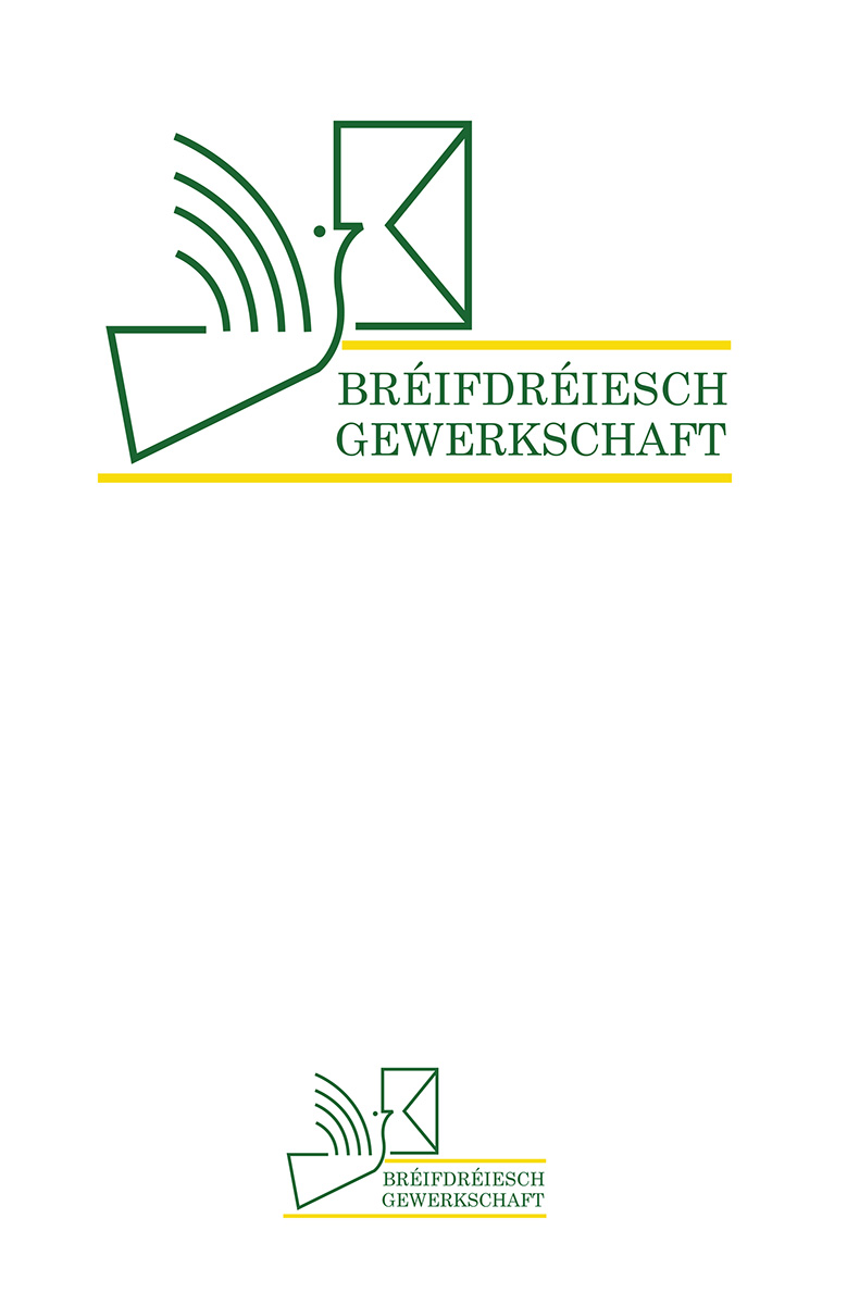 Logo Bréifdréiesch Gewerkschaft Lex & Pit Weyer