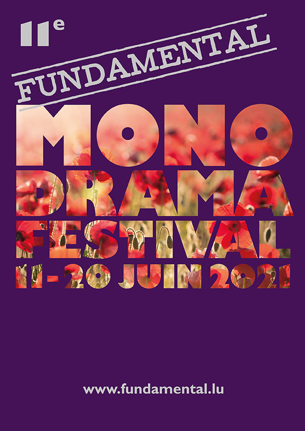 Affiche Fundamental Monodrama Festival