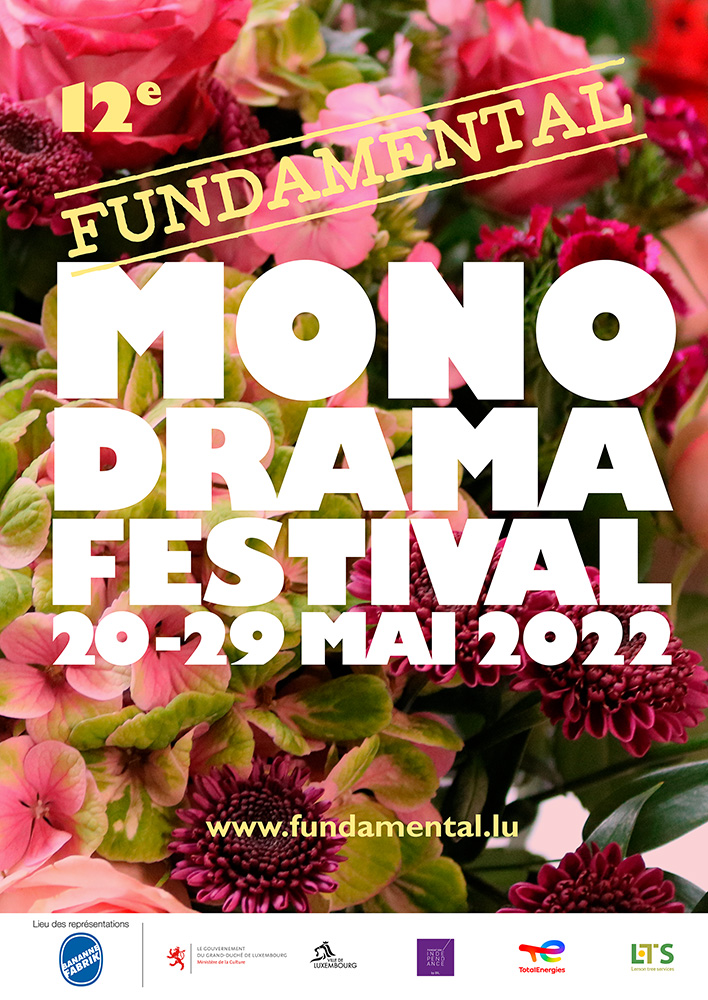 Affiche Fundamental Monodrama Festival 2022